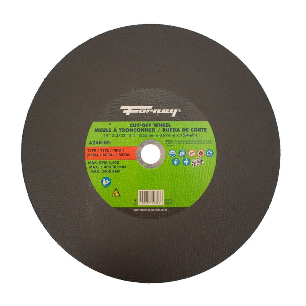 72356 Cutting Wheel, Metal, Type 1
